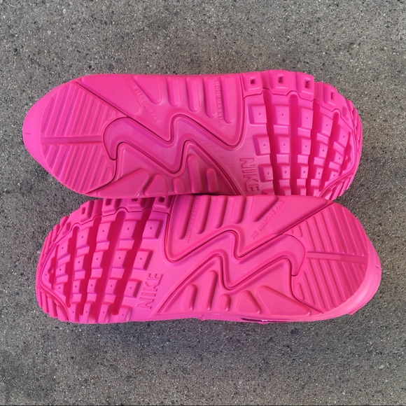 NIKE AIR MAX 90 PINK GS YOUTH GIRLS BOYS - Picture 3 of 7
